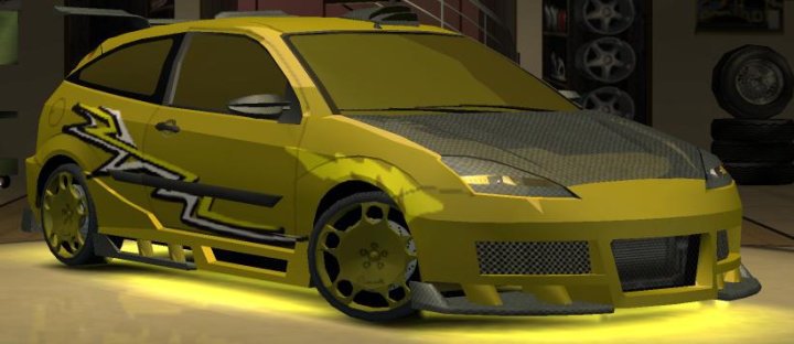 (129)Ford Focus ZX3  